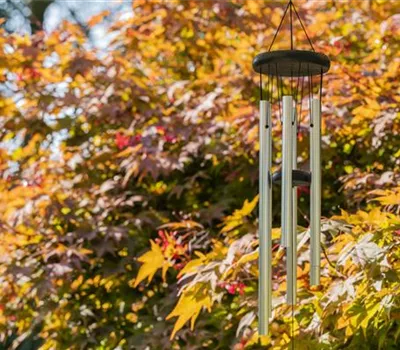 Der Klanggarten: Windspiel, und Co. sorgen für Erholung